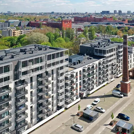 Lodz4rent - Premium 9,7 - Manufaktura D77 Parking - Wiosna 2025 Apartment *