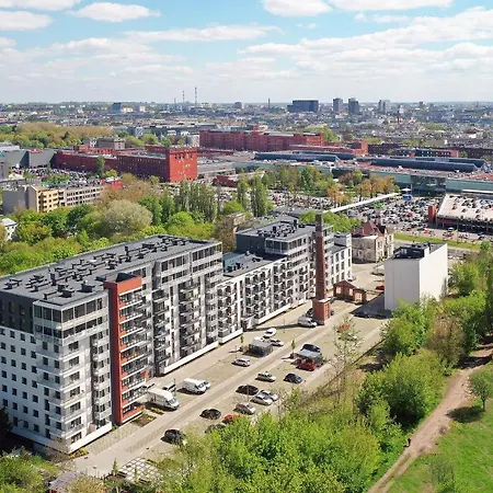 Lodz4rent - Premium 9,7 - Manufaktura D77 Parking - Wiosna 2025 Apartment